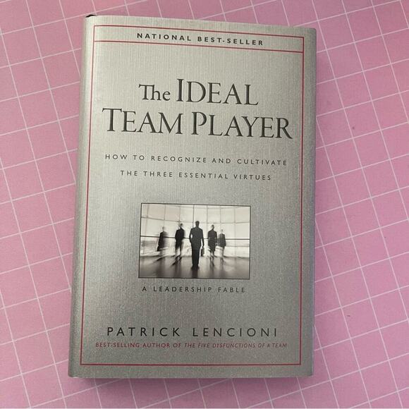 🍂5 for $25🍂 New The Ideal Team Player by Patrick Lencioni Hardcover Book - Picture 1 of 4